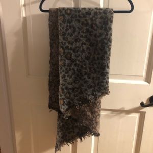 American eagle leopard print blanket scarf